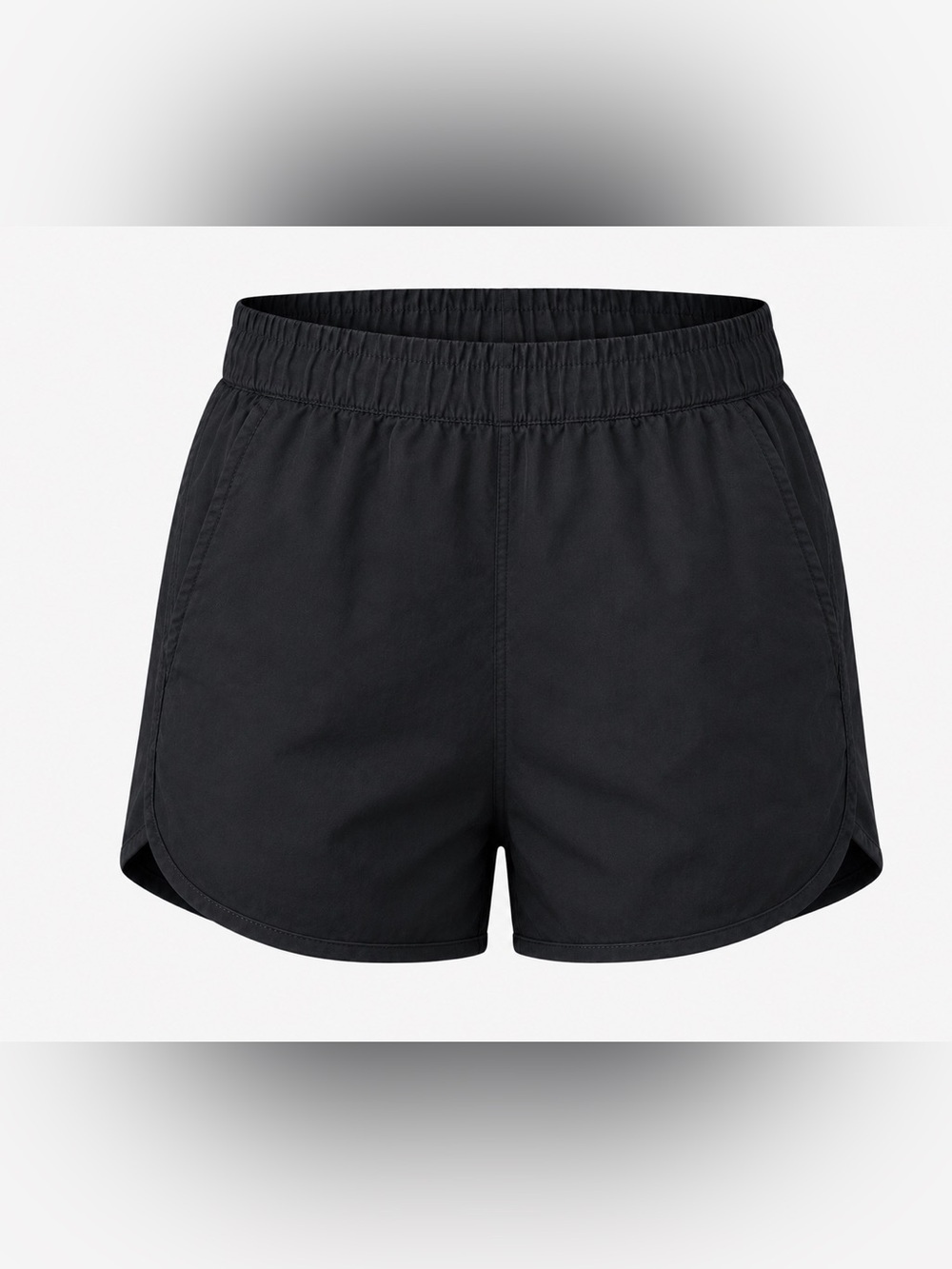 Madewell casual black pull on shorts, medium